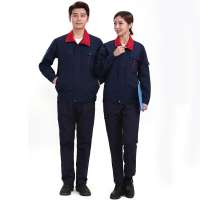 Long Sleeve Coveralls Protective Clothing Overalls for Worker Repairman Machine Auto Repair Welding Work Clothing workwear